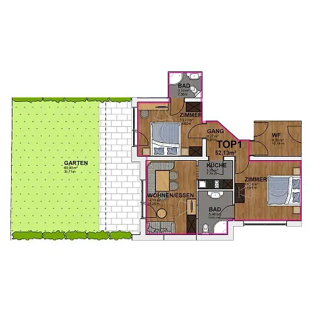 Apartamento Bergwelt *
